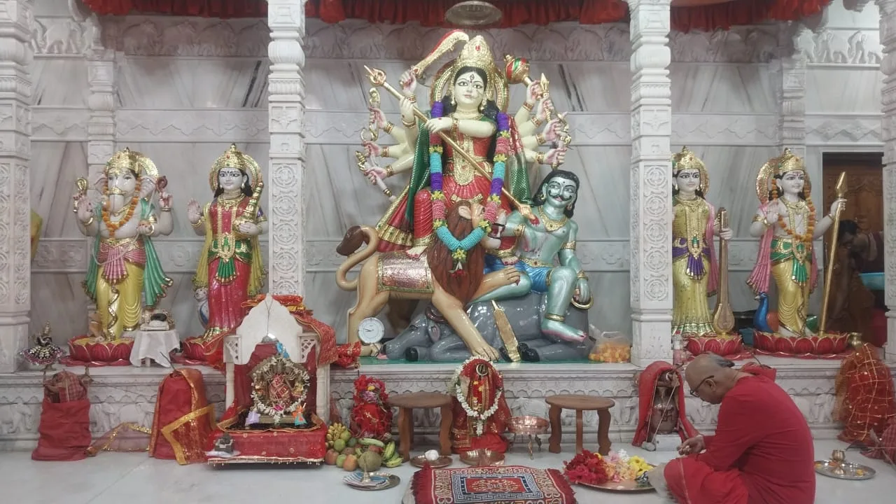 ঐতিহ্য ও সংস্কৃতির মেলবন্ধনে আনন্দময়ী কালীবাড়ির দুর্গাপুজো, ৯৬তম বর্ষে পদার্পণ