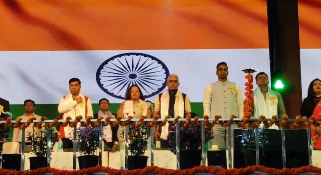 সরস মেলার উদ্বোধনী অনুষ্ঠানে মন্ত্রী দিলীপ ঘোষ