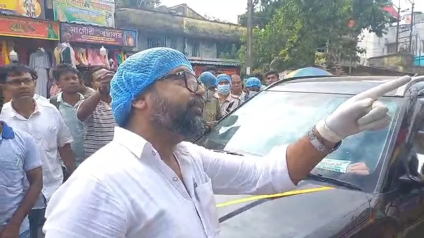 যানজট নিয়ন্ত্রণে পথে বিধায়ক