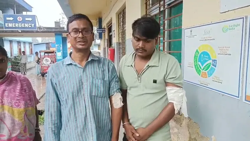 হামলায় যখন বি এল ও এবং পরিবারের সদস্যরা